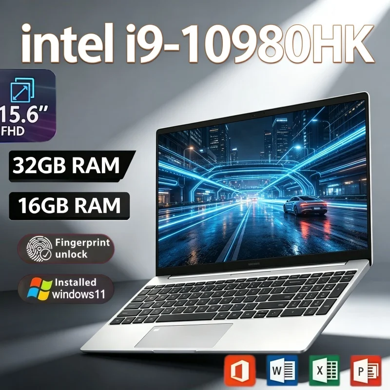 Ddr3 Ram - Intel I9-10980HK Slim Notebook 15.6 Inch