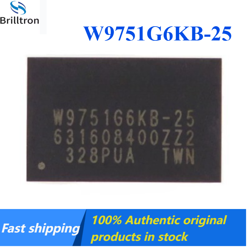 5-20PCS 100%Original W9751G6KB - đánh giá và giá Ddr2 Ram
