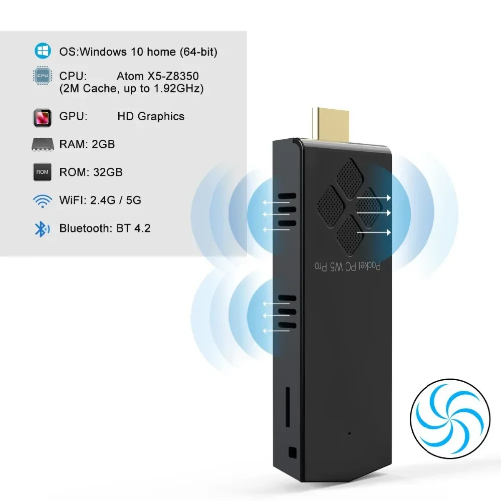 Máy tính mini T5/W5 PRO, Windo - đánh giá và giá Ram Memory Module