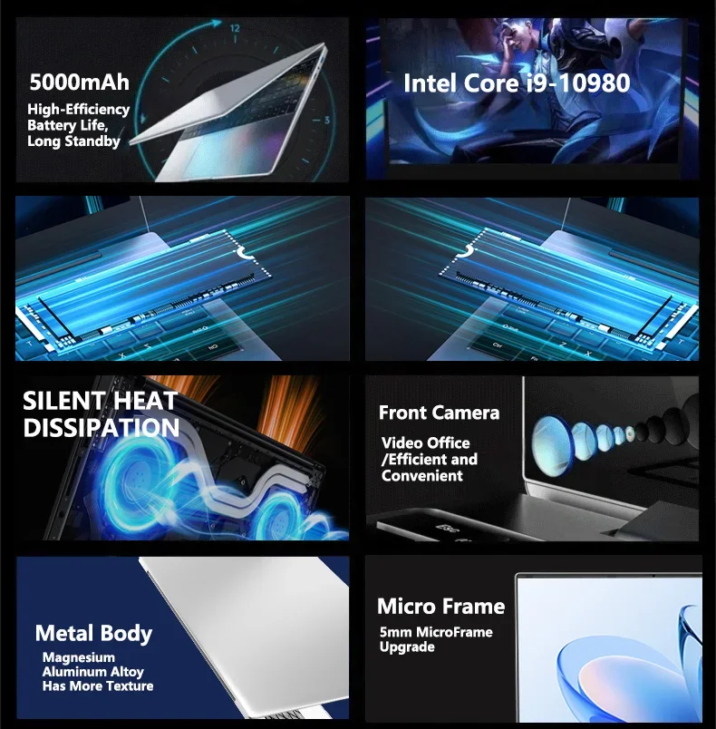 New Arrival 14.1 Gaming I9 Lap - đánh giá và giá Ddr4 Laptop Ram
