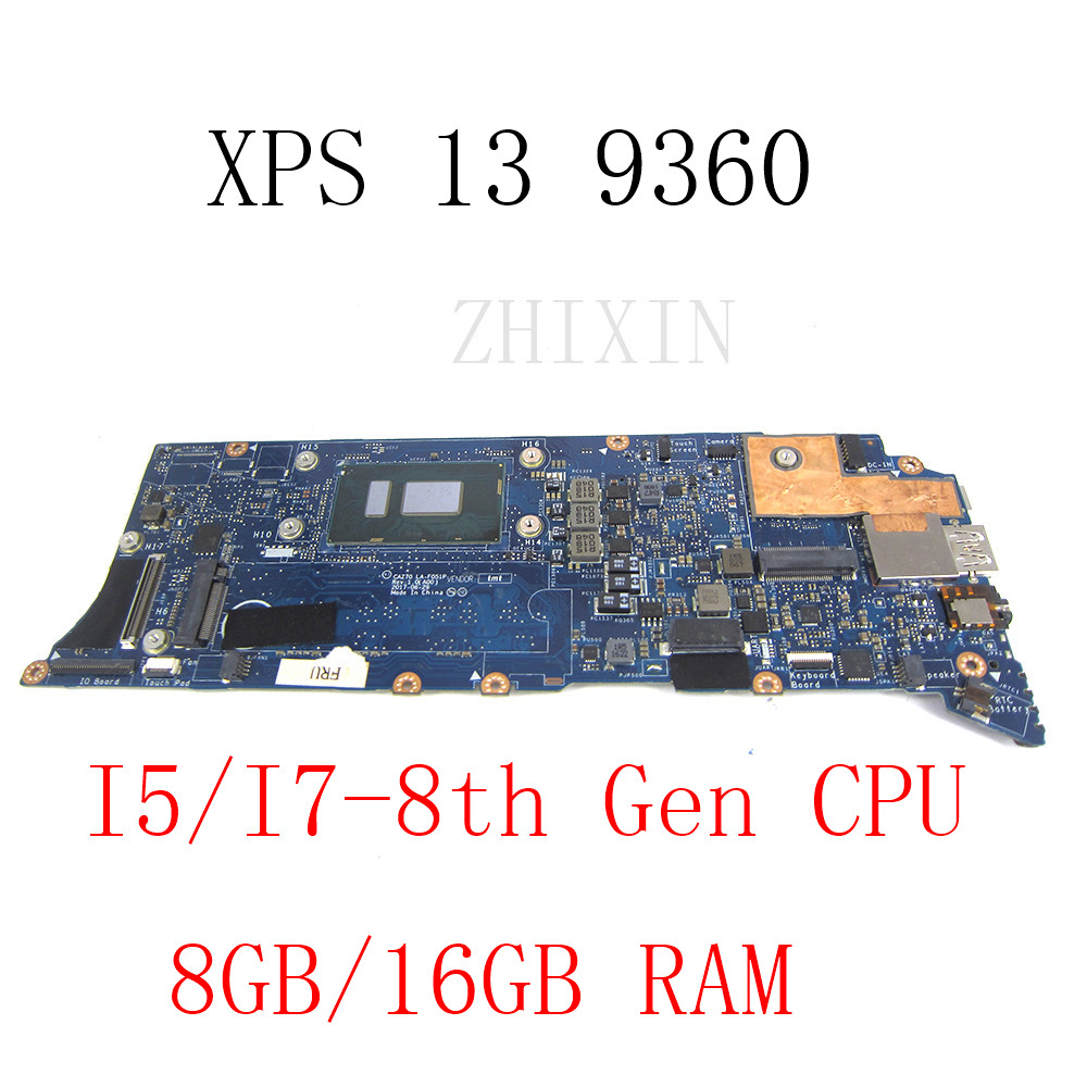 LA-F051P For DELL XPS 13 9360  - đánh giá và giá Ddr4 8Gb
